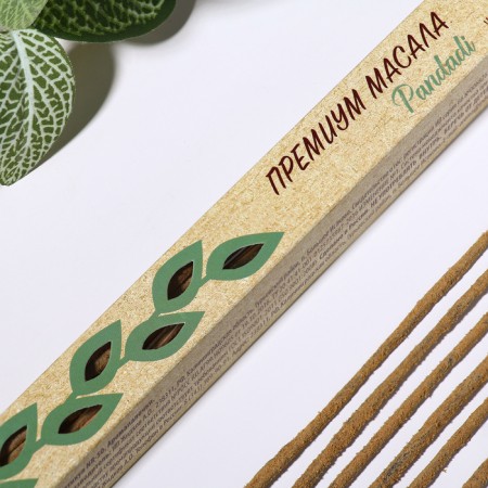 Incense "Premium Masala Pandadi", 20 sticks in packaging-1