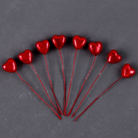 Set for decorating the cake "Heart", in a set of 8 pcs.