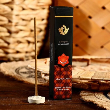 Aromanabar "Chakra" (set of 40 sticks) with a stand Ilang-1