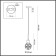 Suspension E14 1x40W
