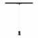 Suspended Mantra Pagoda, LED, 950LM, 3000K, 195x74x171 mm, black color