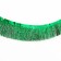 Garland "rain" with sticky tape, 2 meters, green color
