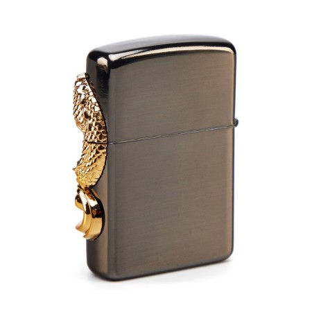 Gas lighter "Dragon", Piezo, 1.8 x 4.1 x 5.8 cm-1