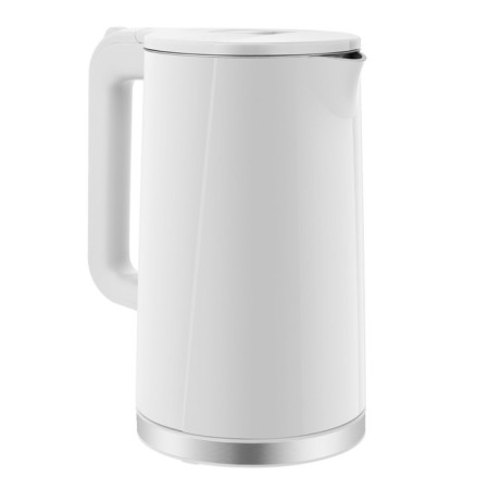 Electric kettle Maunfeld MGK-633WH, plastic, Metal flask, 1.7 l, 2200 watts, white-1