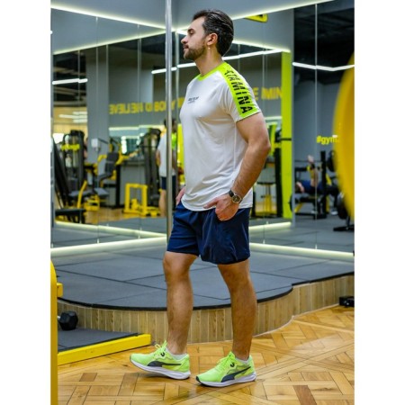 Sports T -shirt Male Isee, size 48, white color-2