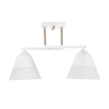 Ronan chandelier 2he27 40W white 40x28 cm-4