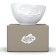 TASSEN Grinning bowl, 1 l, white color