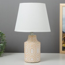 Board lamp 16499/1 E14 40W white-beige 20x20x32 cm Risalux