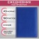 Deliciper of Leduced A5, 160 Vivevella sheets, artificial leather cover, blue