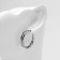 Earrings Metal "Bohemia" flash mah, color silver