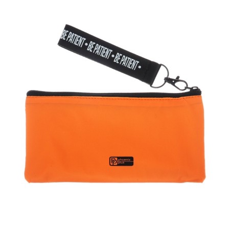 Penal is soft, 1 department, 100 x 195 mm, flat, reflective element, phoenix "Your Rules" Orange 61332-2