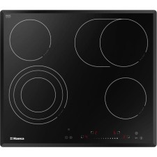 Варочная поверхность Hansa BHC66906, электрическая, 4 конфорки, сенсор, черная