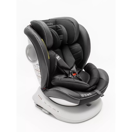 AMAROBABY Champion, ISOFIX fastening, class D, group 0+/1/2/3 (0-36 kg), black color Black-4