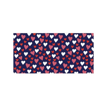 Basket for toys "Snowfall from hearts, size 35x50 cm-1