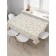 The tablecloth “Striped Easter Eggs”, rectangular, Saten, size 120x145 cm