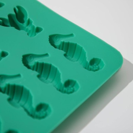 Form for marmalade Dolyana "Sea World", silicone, 22 × 14 × 1 cm, 14 cells, color mix-2