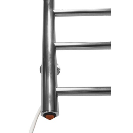 Domoterm electric heated towel rail "Classic" 109-5, 400 x 600 mm, 5 crossbars, left-1