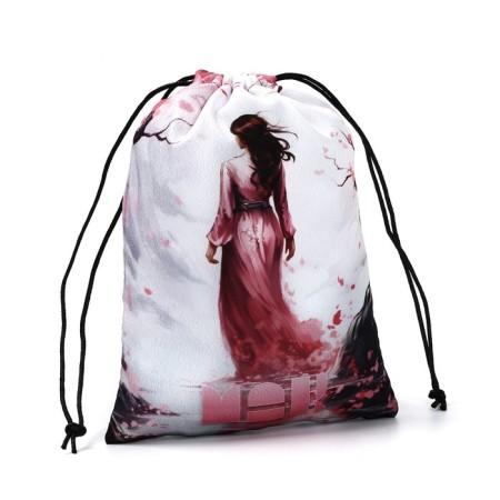 Bag for cards universal for Halloween "Sakura"-2