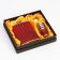 Gift set 5 in 1 "Python Leather": Flake 240 ml + 4 glasses