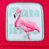 Women's cap "Flamingo", Fuchsia color, rr 56