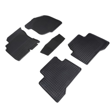 Rubber rugs ’grid’ for Nissan X-Trail, 2003-2007