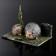 Souvenir "Hedgehog", 10x15x6 cm, coil, gypsum
