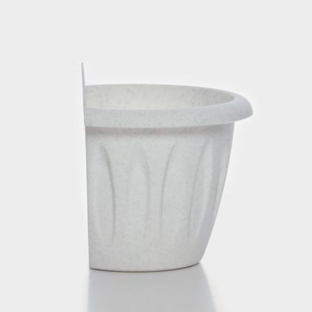 Kashpo wall “Felicia”, 1 l, d = 16 cm, marble color-5