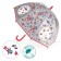 Umbrella Djeco "under water", 8 spokes