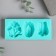 Mold Silicon "Beijing, colored cabbage and pepper" 3 objects 4.8x11 cm