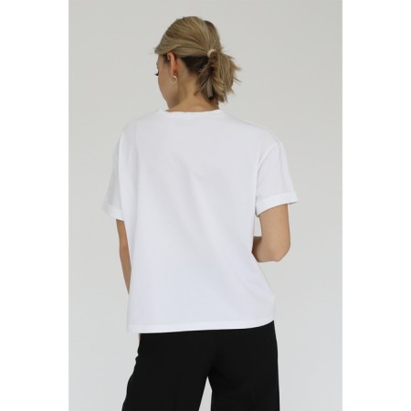 Free cut T -shirt, size 44-6