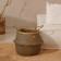 Belly basket wicker -round SL Home "Sorrento", reeds, 35 × 45 cm