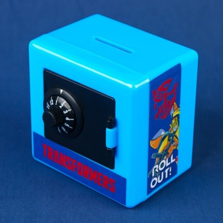 Pigging safe, 8.8 cm x 7.5 cm x 8.8 cm "Bumblebee", transformers-3