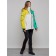 Ski jacket female, size 46, yellow color
