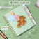 Photo album on spirals 20 sheets "My childhood" Volumetric element + 4 tabs 24x24 cm