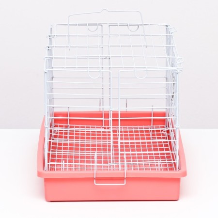 Rabbit cell 43 x 29 x 26 cm, pink-1