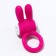 The erection ring "Bunny", with vibration, pink