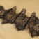 Lace cilia, 110 mm × 9 ± 0.5 m, in Bobin 3 pcs 3 m, black color