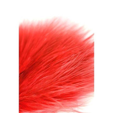 Toyfa Theater tickle, plastic, feather, red, 13 cm-1