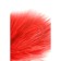 Toyfa Theater tickle, plastic, feather, red, 13 cm