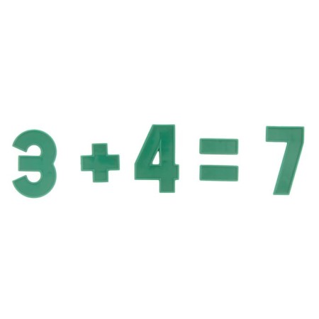 Магнитный набор цифр и знаков, h=35 мм, 52 шт.-1