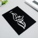 Plastic stencil "Flower ornament No. 8" 14.5x20cm