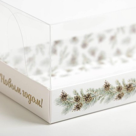 Snow dessert box, 26, 2 x 8 x 9.7 cm, New Year-2