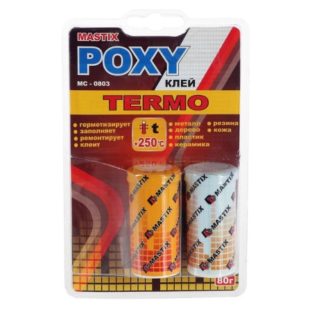 Epoxy glue Mastix Termo, heat -resistant, 80 g-1