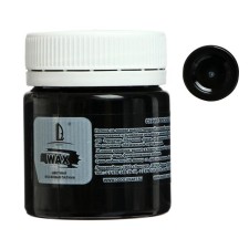 Wax for patining 40 ml, luxart luxwax black
