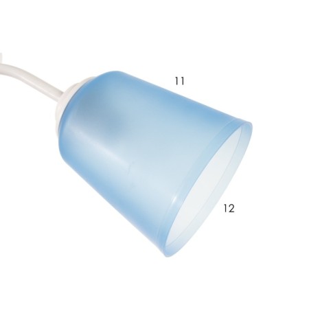 Causte "Online" (cylinder) 3x15W E27 Model: BR 00202 White/blue-4