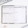 Set "Golden Teacher": A5 diary A5 160 sheets, planing 50 sheets and pen Plastic