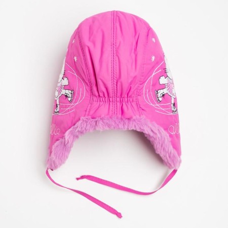 Hat for girls, lilac color, size 48-3