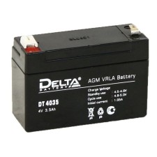 Battery Delta 3.5 Ah 4 volts DT 4035