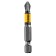 Denzel 11680 bit set, round profile, tear -off packaging, PZ2 x 50 mm, steel S2, 10 pcs.