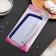 Confectionery spatula with a dimensional ruler, 17.7 × 9.5 cm, purple color